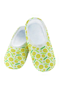 Snoozies Skinnies Slippers 2 - Lush Lemon - Women&