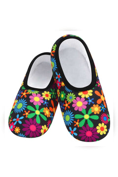 Snoozies Skinnies Slippers - Lush Lemon - Women&