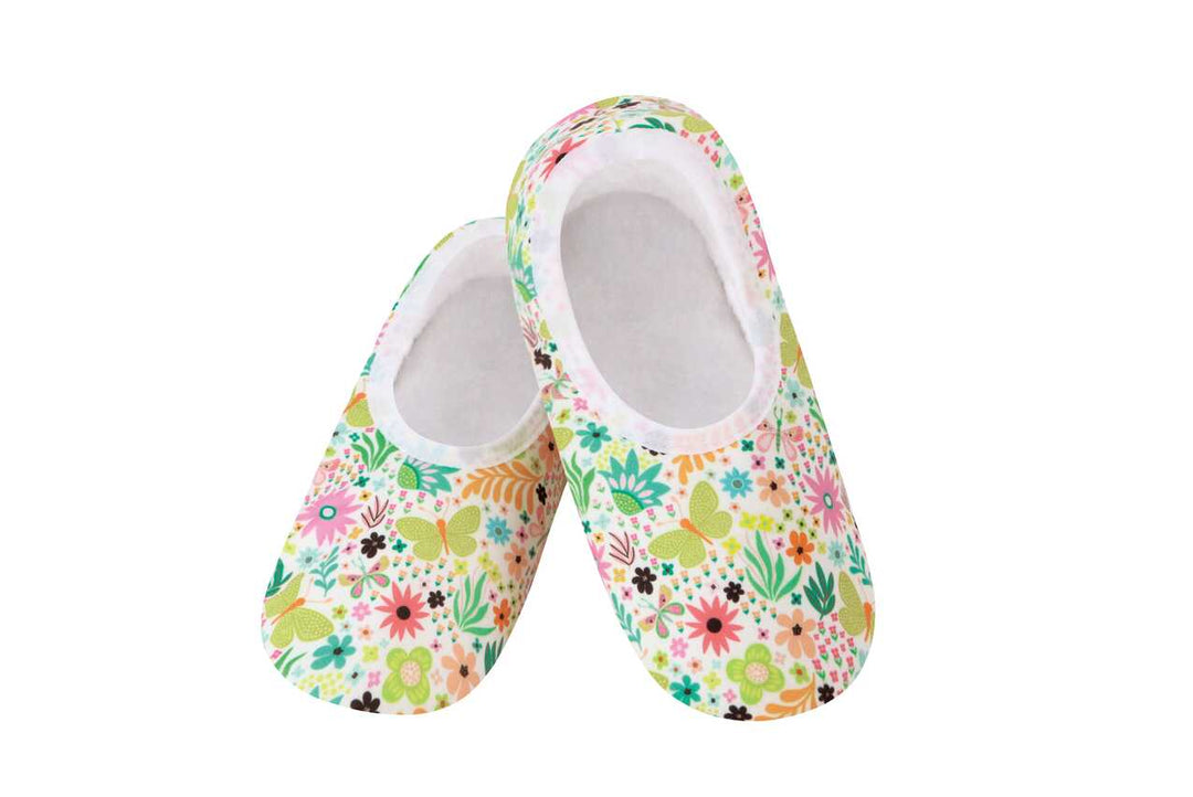 Snoozies Skinnies Slippers Snoozies Lush Lemon - Main Image