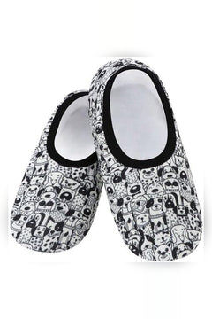 Snoozies Skinnies Slippers - Lush Lemon - Women&