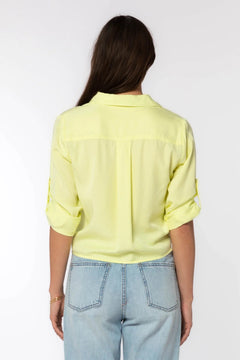 Solange Yellow Top - Lush Lemon - Women&