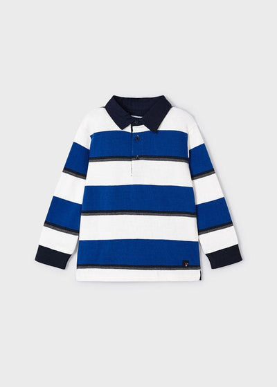 Striped Polo Shirt Boys - Lush Lemon - Children's Clothing - Mayoral - 8445445937962