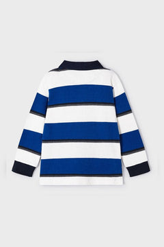 Striped Polo Shirt Boys - Lush Lemon - Children&