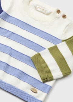 Striped Sweater Newborn - Lush Lemon - Children&