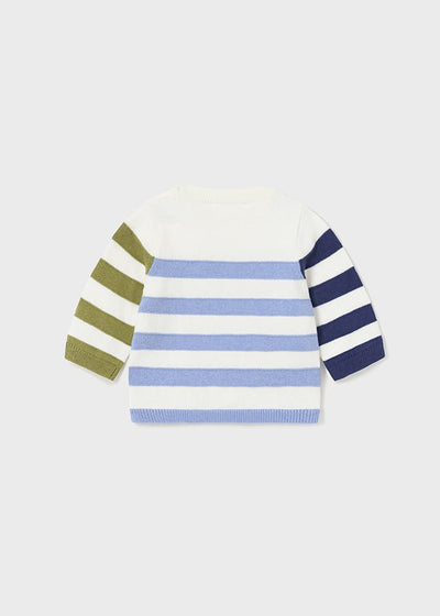 Striped Sweater Newborn - Lush Lemon - Children's Clothing - Mayoral - 8445865034548