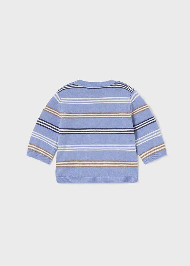 Striped Sweater Newborn - Lush Lemon - Children's Clothing - Mayoral - 8445865034616