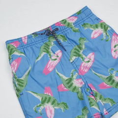 Surfin Dino Boys Swim Trunk - Lush Lemon - Children&