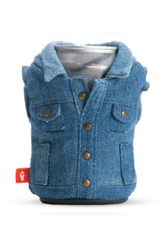 The Denim Vest - Lush Lemon - Gift - Puffin Drinkwear - 810112079005