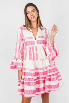 Tori Dress Hot Pink - Lush Lemon - Women&