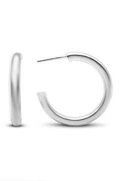 Totally Tubular Hoop Earring 25MM - Lush Lemon - Women&