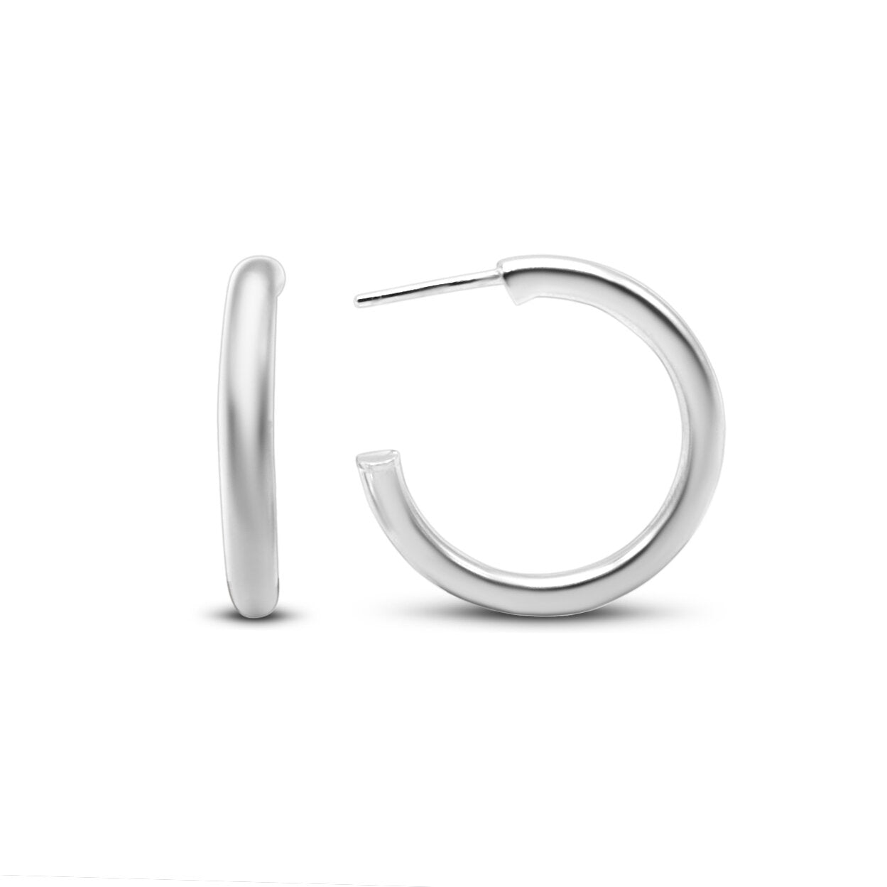 Totally Tubular Hoop Earring 25MM - Lush Lemon - Women's Accessories - Stia - 794094038901