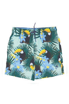 Toucans Boys Swim Trunk - Lush Lemon - Children&