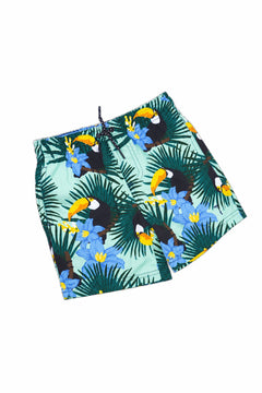 Toucans Boys Swim Trunk - Lush Lemon - Children&