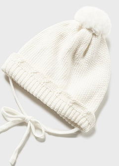 Tricot Coat W/Knit Hat - Lush Lemon - Children&