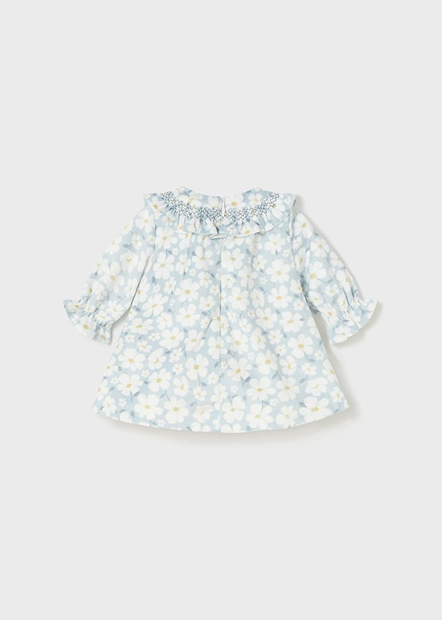 Velvet Dress Newborn - Mayoral - Lush Lemon Velvet Dress Newborn - Mayoral - Lush Lemon